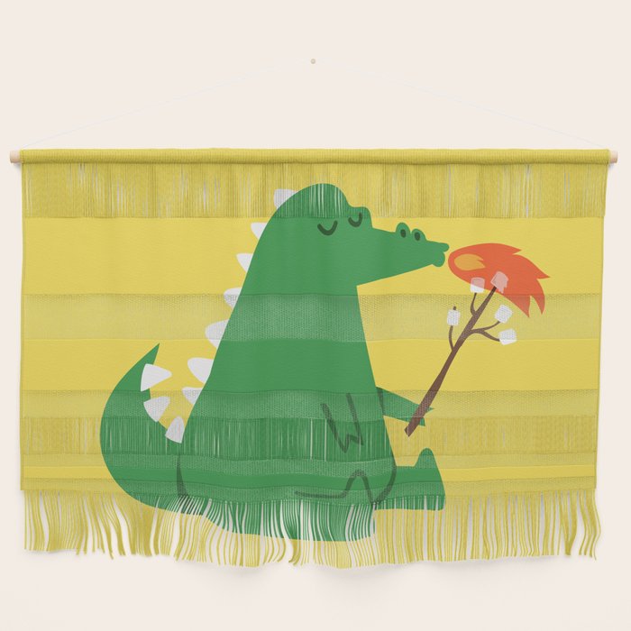 Dragon and Marshmallow Wall Hanging Gallery Image 1