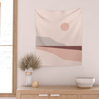 Abstract Landscape 02 Wall Tapestry Gallery Image 2