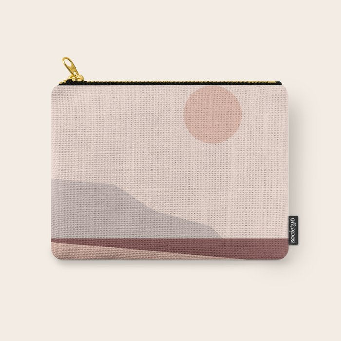 Abstract Landscape 02 Carry All Pouch Gallery Image 1