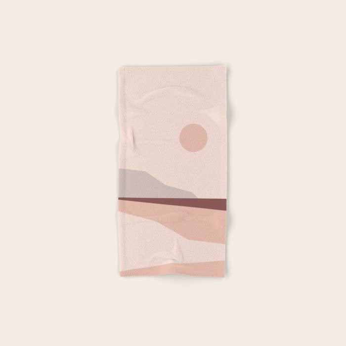 Abstract Landscape 02 Bath Towel Gallery Image 1