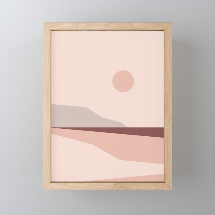 Abstract Landscape 02 Mini Art Print Gallery Image 1