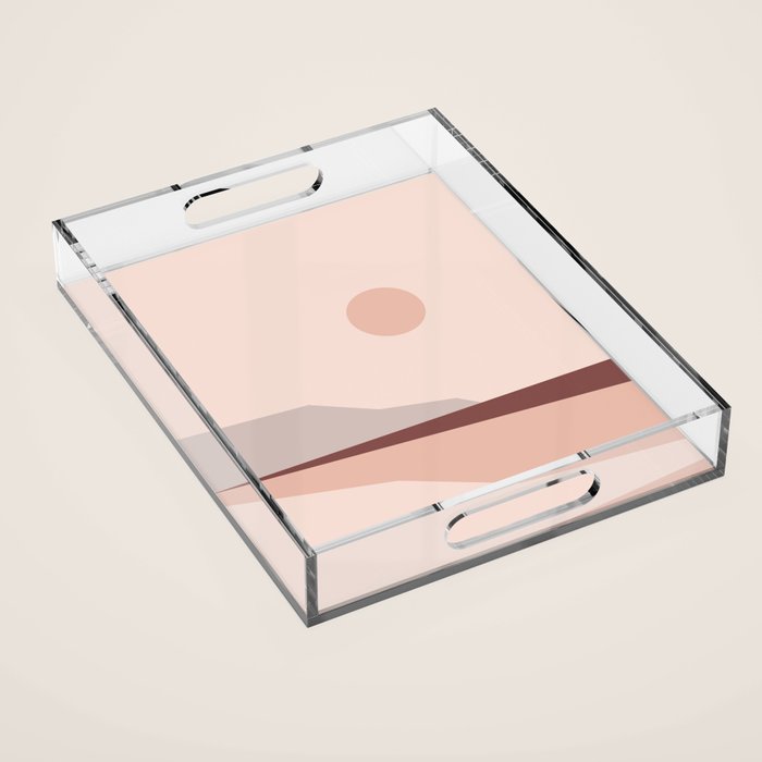Abstract Landscape 02 Acrylic Tray Gallery Image 1
