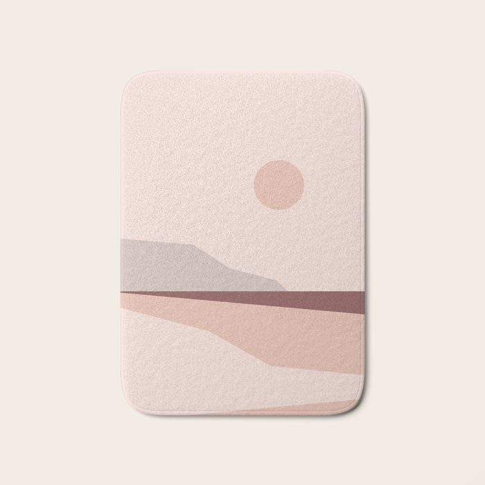 Abstract Landscape 02 Bath Mat Gallery Image 1
