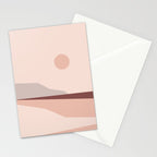 Abstract Landscape 02 Stationery Card Gallery Image 2