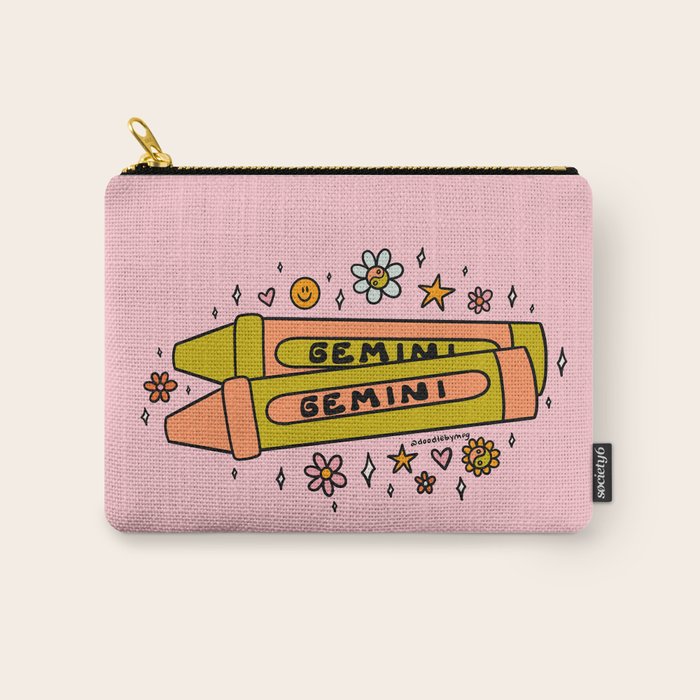 Gemini Crayon Carry All Pouch Gallery Image 1