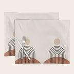 Abstraction_SUN_LINE_BOHEMIAN_LANDSCAPE_POP_ART_1129B Placemat Gallery Image 1