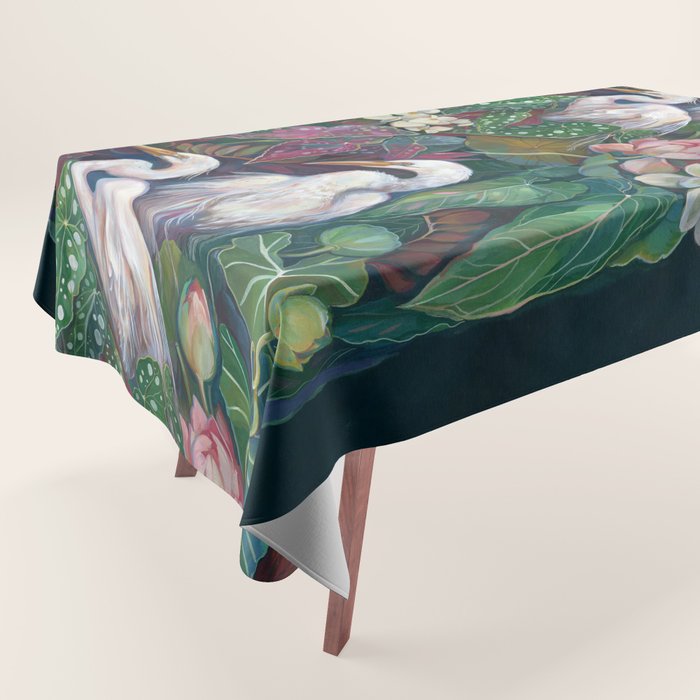 Begonia Egret  Tablecloth Gallery Image 1