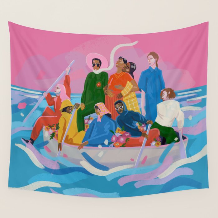 Navigation Wall Tapestry Gallery Image 1