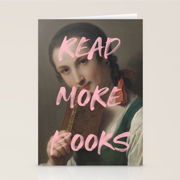 Read More Books Stationery Card Gallery Image 1