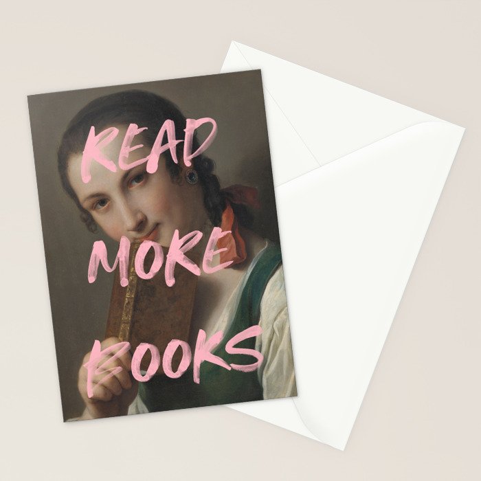 Read More Books Stationery Card Gallery Image 2
