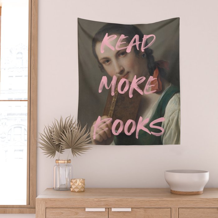 Read More Books Wall Tapestry Gallery Image 2