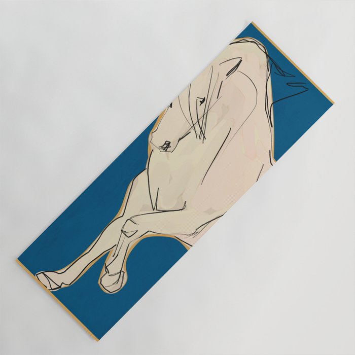 White Horse 5 Yoga Mat Gallery Image 1