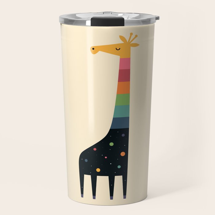 Galaxy Giraffe Travel Mug Gallery Image 1