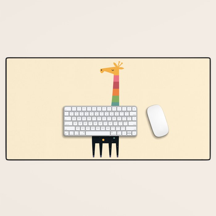 Galaxy Giraffe Desk Mat Gallery Image 1