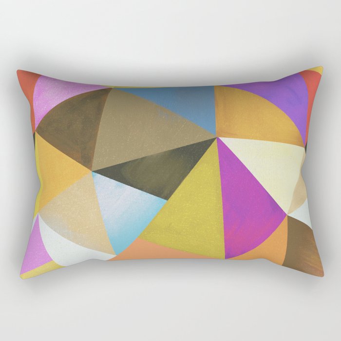 Abstract Angles Rectangular Pillow Gallery Image 2