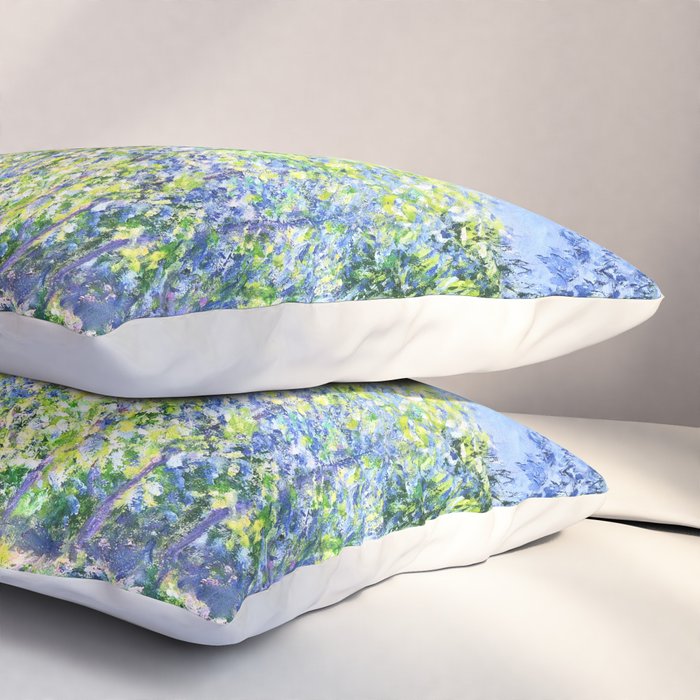 Monet: Bend in the River Epte Pillow Sham Gallery Image 3