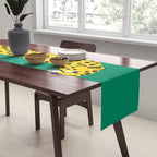 The Stare: Golden Cheetah Edition Table Runner Gallery Image 2