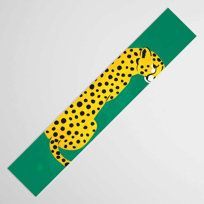 The Stare: Golden Cheetah Edition Table Runner Gallery Image 3
