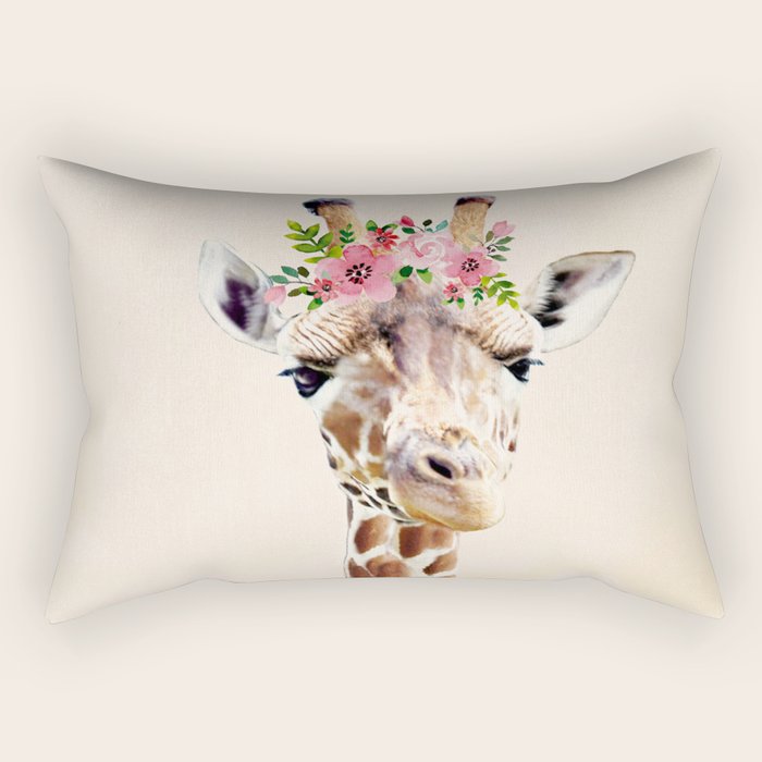 Giraffe Rectangular Pillow Gallery Image 2