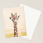 Giraffe Stationery Card Gallery Image 2