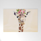 Giraffe Welcome Mat Gallery Image 1