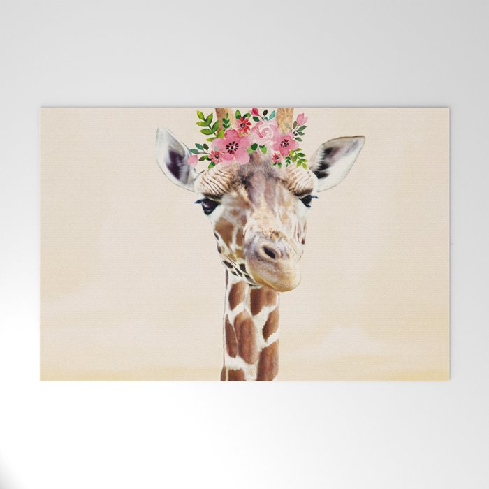 Giraffe Welcome Mat Gallery Image 1