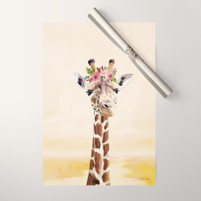 Giraffe Wrapping Paper Gallery Image 1