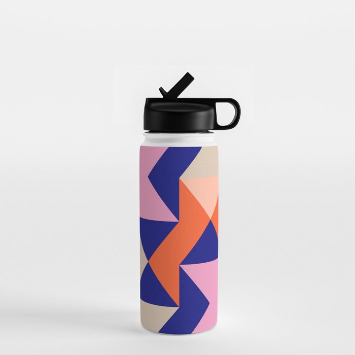 Geometric Shapes 217 Water Bottle Gallery Image 1