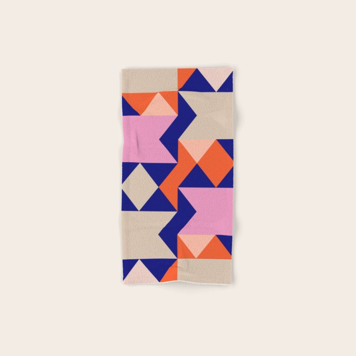 Geometric Shapes 217 Bath Towel Gallery Image 1
