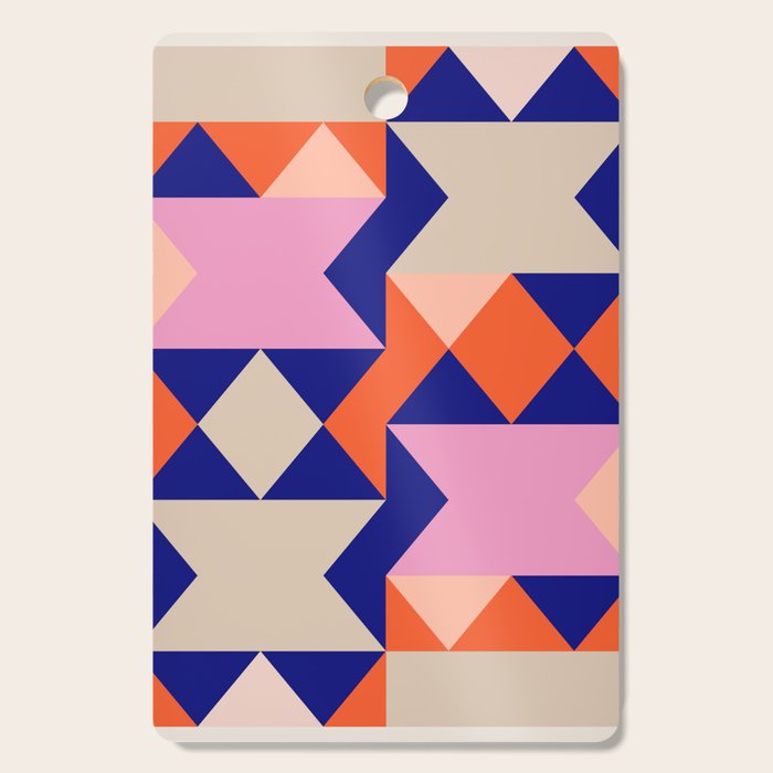 Geometric Shapes 217 Cutting Board Gallery Image 1