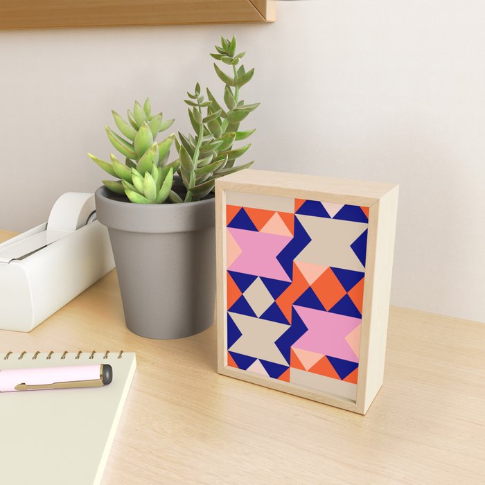 Geometric Shapes 217 Mini Art Print Gallery Image 2