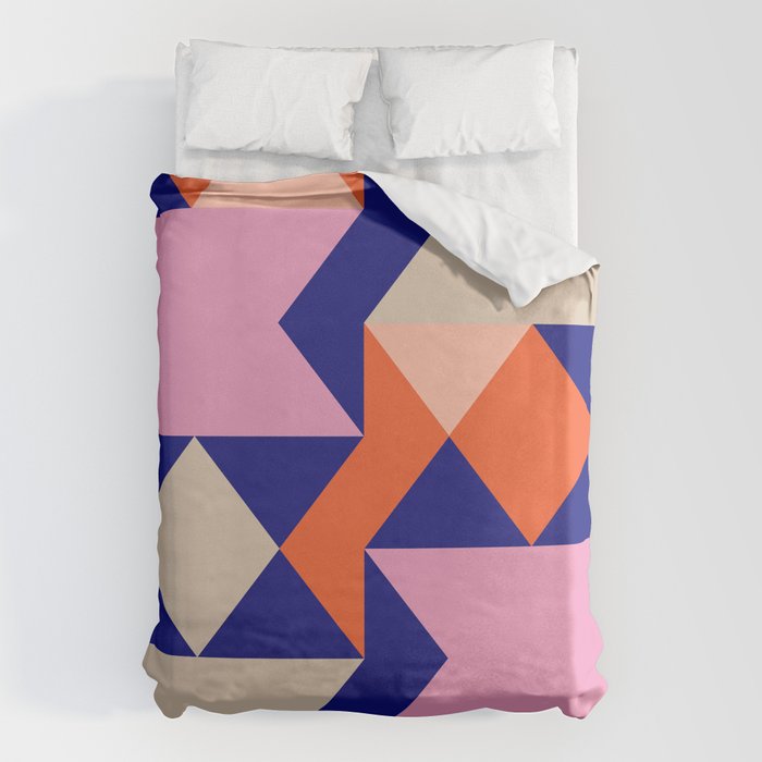 Geometric Shapes 217 Duvet Cover Gallery Image 6