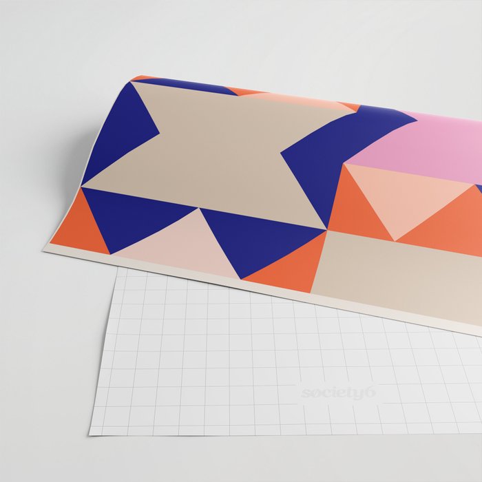 Geometric Shapes 217 Wrapping Paper Gallery Image 2