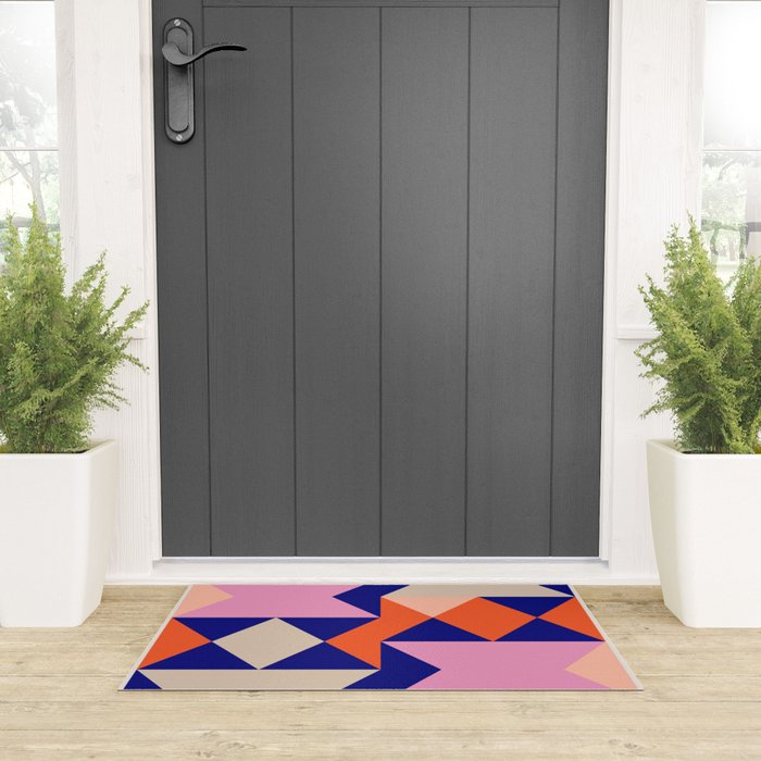 Geometric Shapes 217 Welcome Mat Gallery Image 3