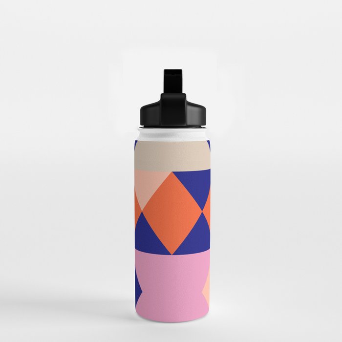 Geometric Shapes 217 Water Bottle Gallery Image 2