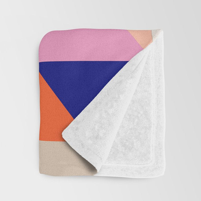 Geometric Shapes 217 Throw Blanket Gallery Image 3