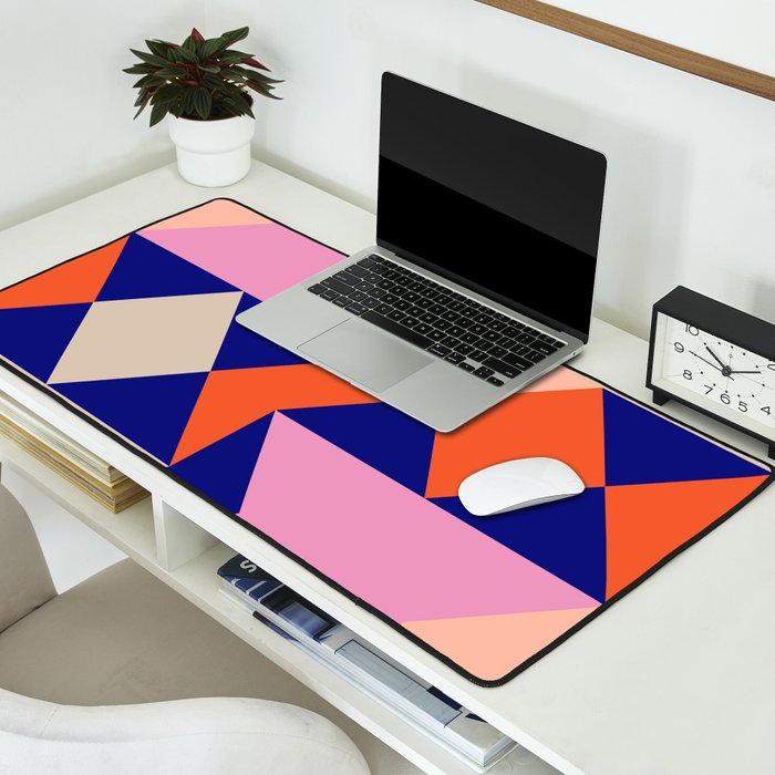 Geometric Shapes 217 Desk Mat Gallery Image 2