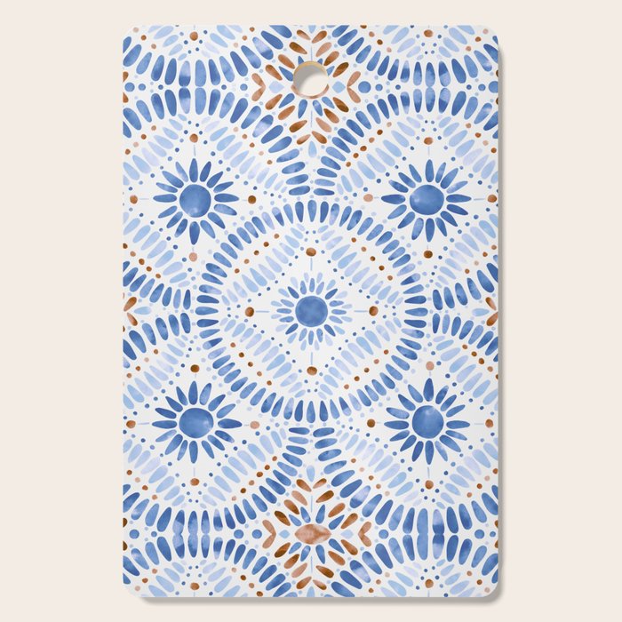 Boho Tiles Mandala Cutting Board Gallery Image 1