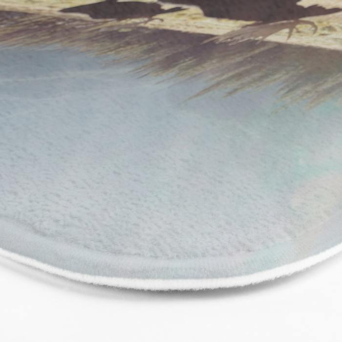 Three Meadow Moose Bath Mat Gallery Image 3