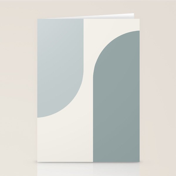 Modern Minimal Arch Abstract XII Stationery Card Gallery Image 1