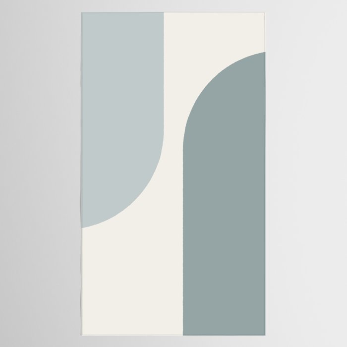Modern Minimal Arch Abstract XII Tablecloth Gallery Image 2