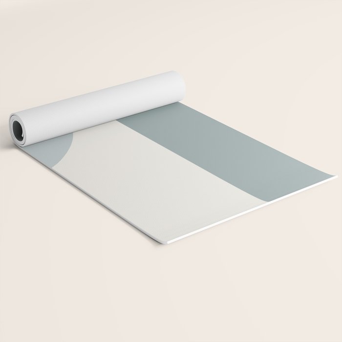 Modern Minimal Arch Abstract XII Yoga Mat Gallery Image 2