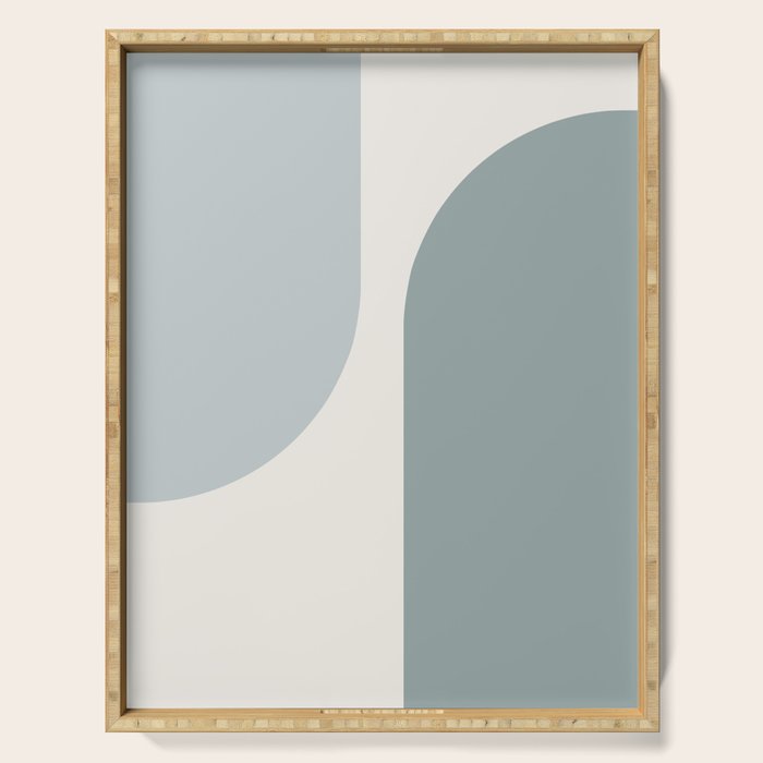 Modern Minimal Arch Abstract XII Serving Tray Gallery Image 1