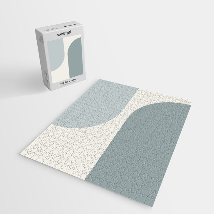 Modern Minimal Arch Abstract XII Jigsaw Puzzle Gallery Image 2
