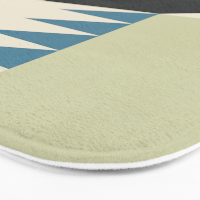 Abstract Geometric Shapes 26 Bath Mat Gallery Image 3