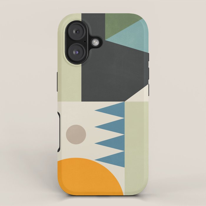 Abstract Geometric Shapes 26 iPhone Case Gallery Image 1