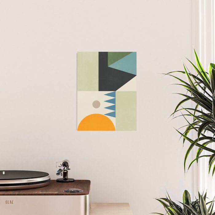 Abstract Geometric Shapes 26 Poster Gallery Image 2