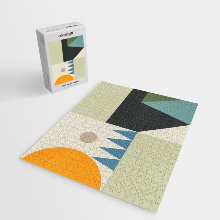 Abstract Geometric Shapes 26 Jigsaw Puzzle Gallery Image 2