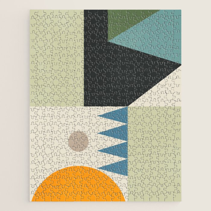 Abstract Geometric Shapes 26 Jigsaw Puzzle Gallery Image 1