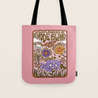 Rhode Island Wildflowers Tote Bag Gallery Image 1